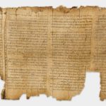 The Great Isaiah Scroll (1QIsaa) • Qumran Cave 1 • 1st century BCE • Parchment • H: 22-25, L: 734 cm • Government of Israel • Accession number: HU 95.57/27 